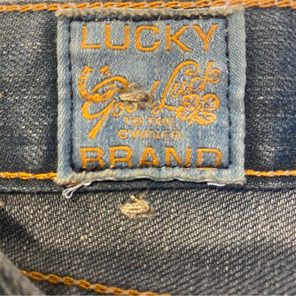 Lucky Brand Lil Melissa By Gene Montesano Blue‎ Jeans Size 10/30 NWT - Picture 15 of 16